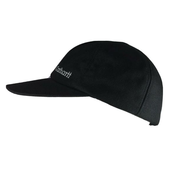 Vintage Carhartt Hat Size Medium 90's Made In The USA Black Over The Ear Cap - Picture 8 of 11